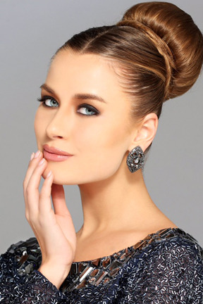 Peinado Miss Universo Ukrania